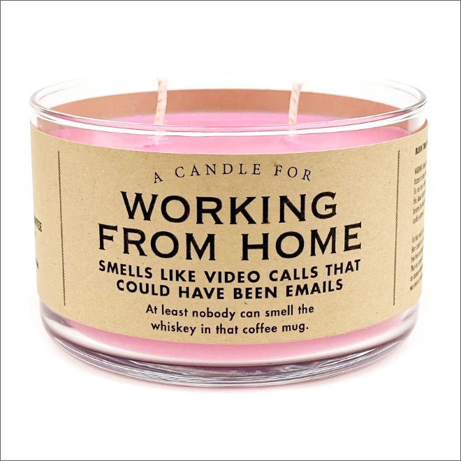 Working from Home Candle