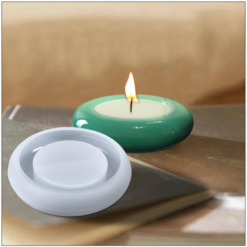 Oval Candlestick Silicone Mold