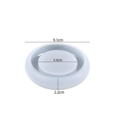 Oval Candlestick Silicone Mold