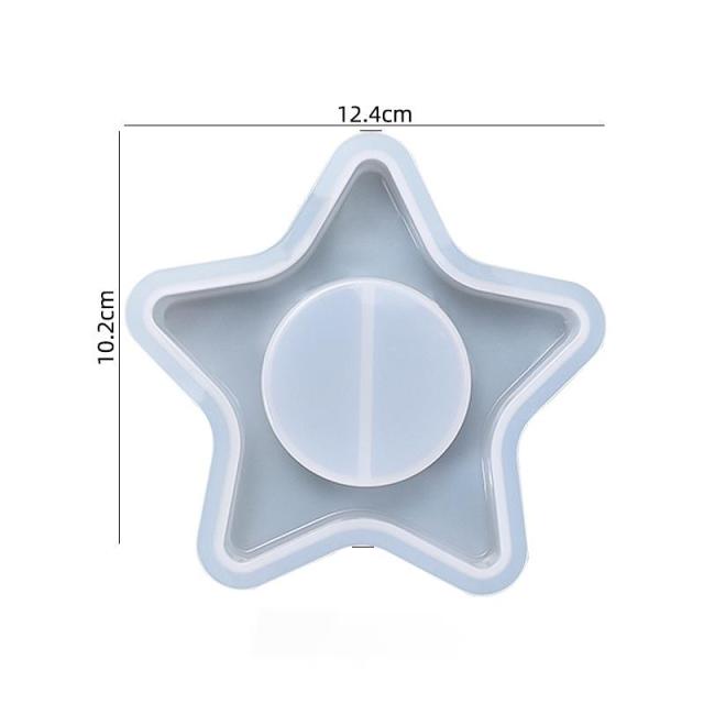 Oval Candlestick Silicone Mold