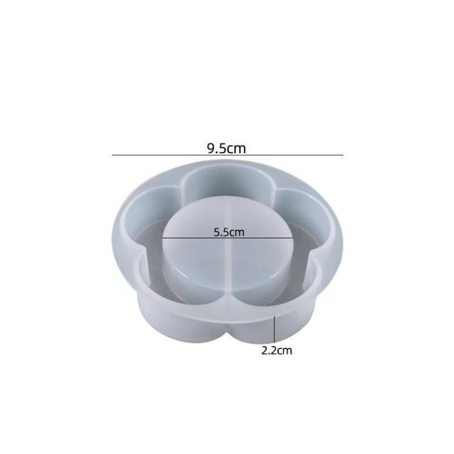Oval Candlestick Silicone Mold
