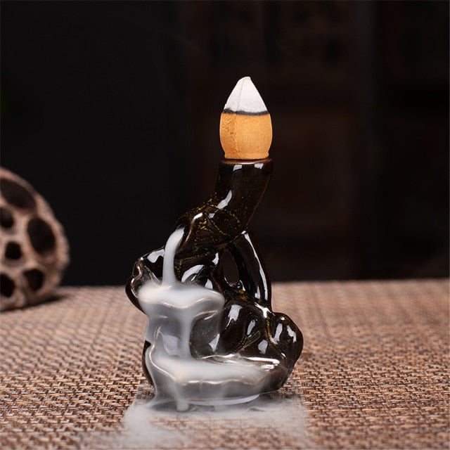 Waterfall Incense Burner